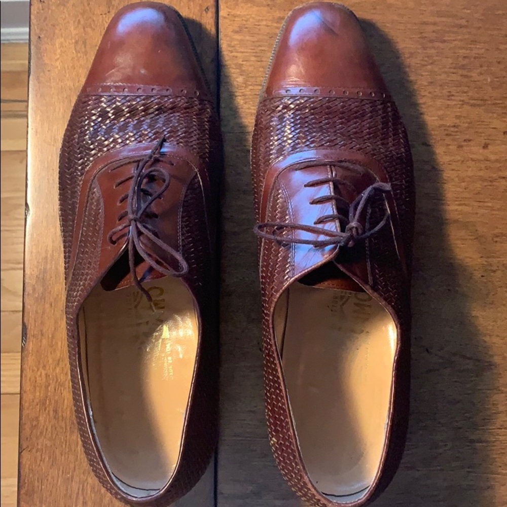 SALVATORE FERRAGAMO MENS SENTIRE SHOE 11.5
